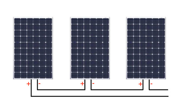 solar panels in series