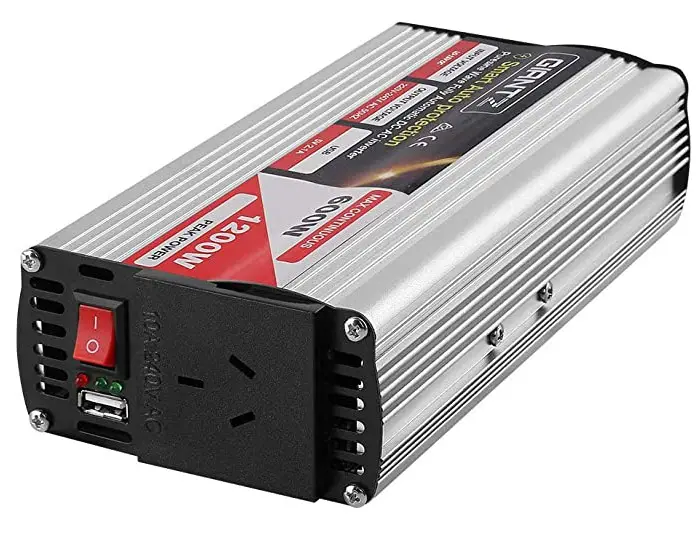 GIANTZ 600W/1200W Pure Sine Wave Power Inverter 12V-240V