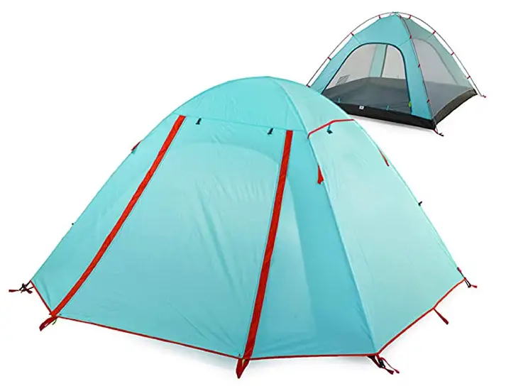 TRIWONDER 2-3-4 Person 3 Season Camping Tent - Bright Camping