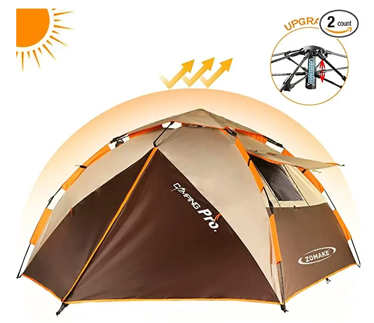 ZOMAKE Instant Tents for Camping 2 3 4 Person