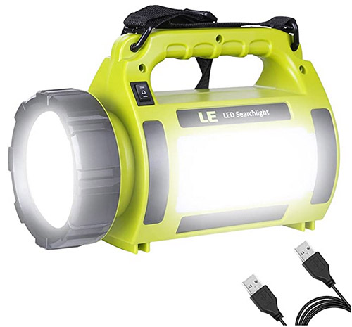 LE 1000 lumen rechargeable camping lantern