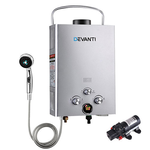 caravan hot water system