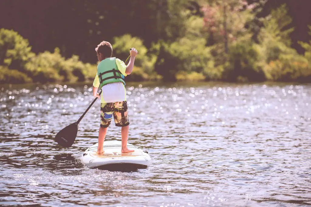 kids happy when camping