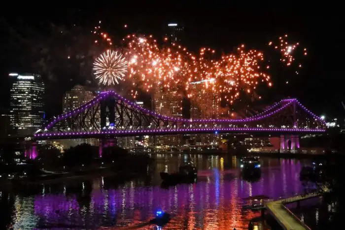 riverfire brisbane start time