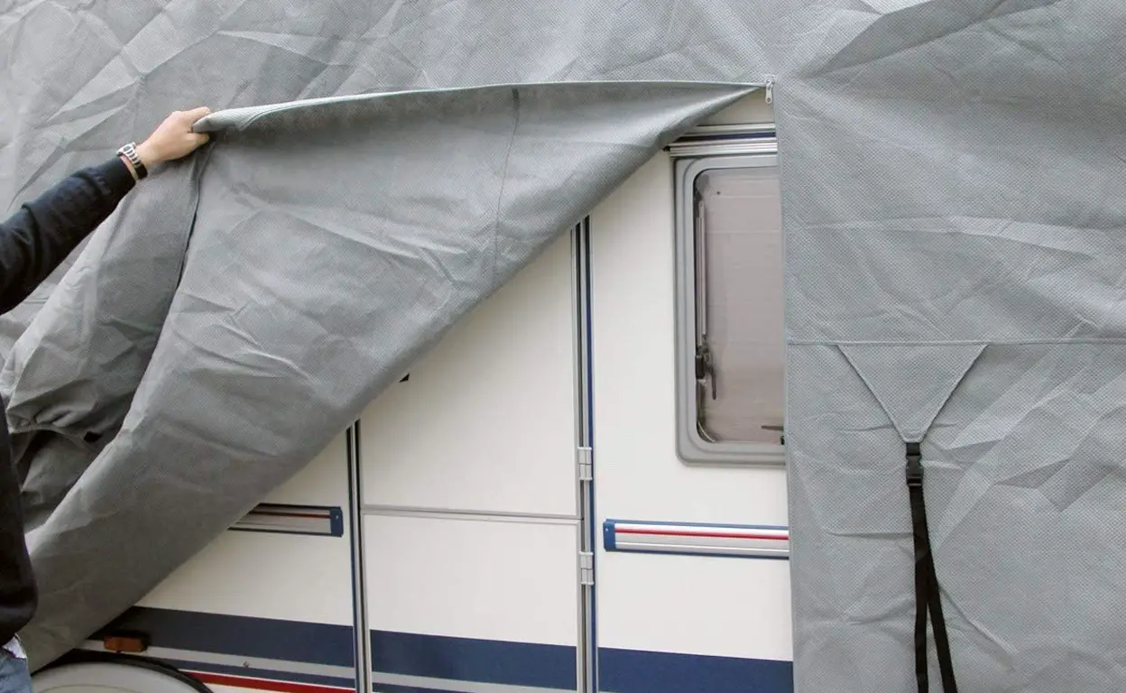 What are Caravan Covers Made of? Bright Camping