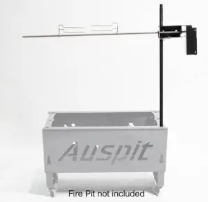 Auspit Portable Campfire Rotisserie