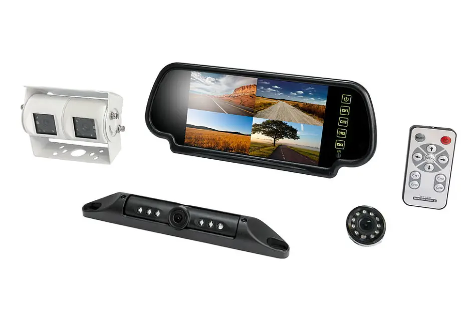 Caravan reversing camera